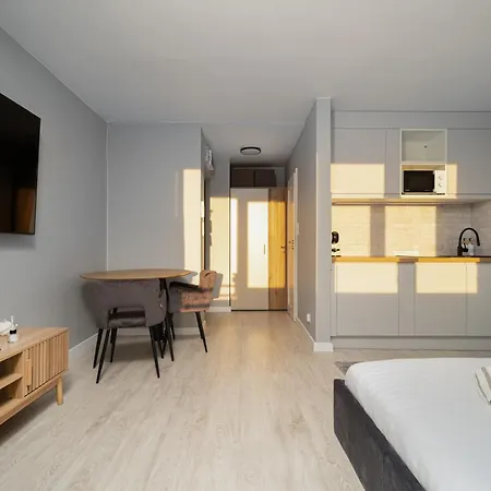 Apartman Wola District - With Skyline View *