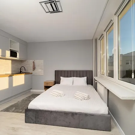 Appartement Wola District - With Skyline View Varsovie